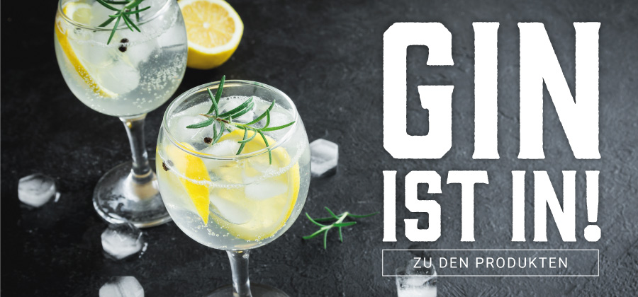 GIN IST IN!